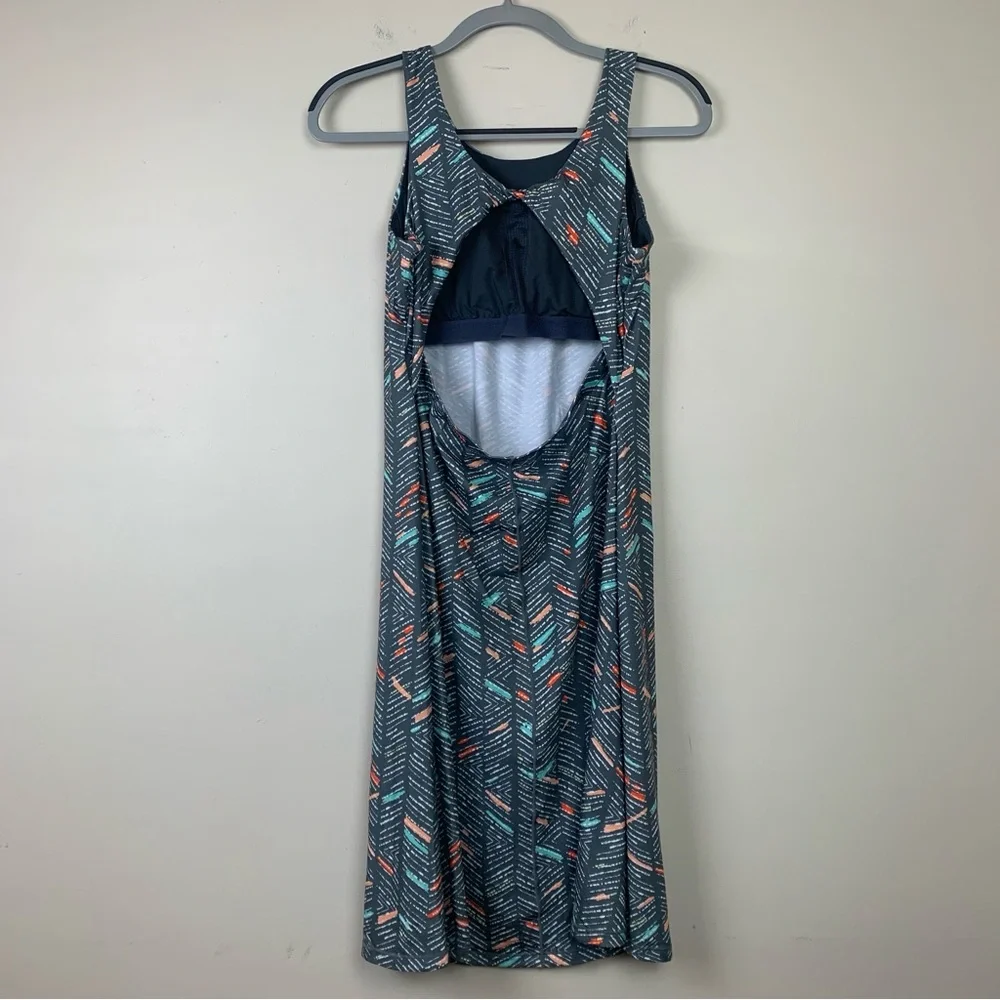 Prana Skypath Dress Chalkboard Sketch M - Picture 3 of 7